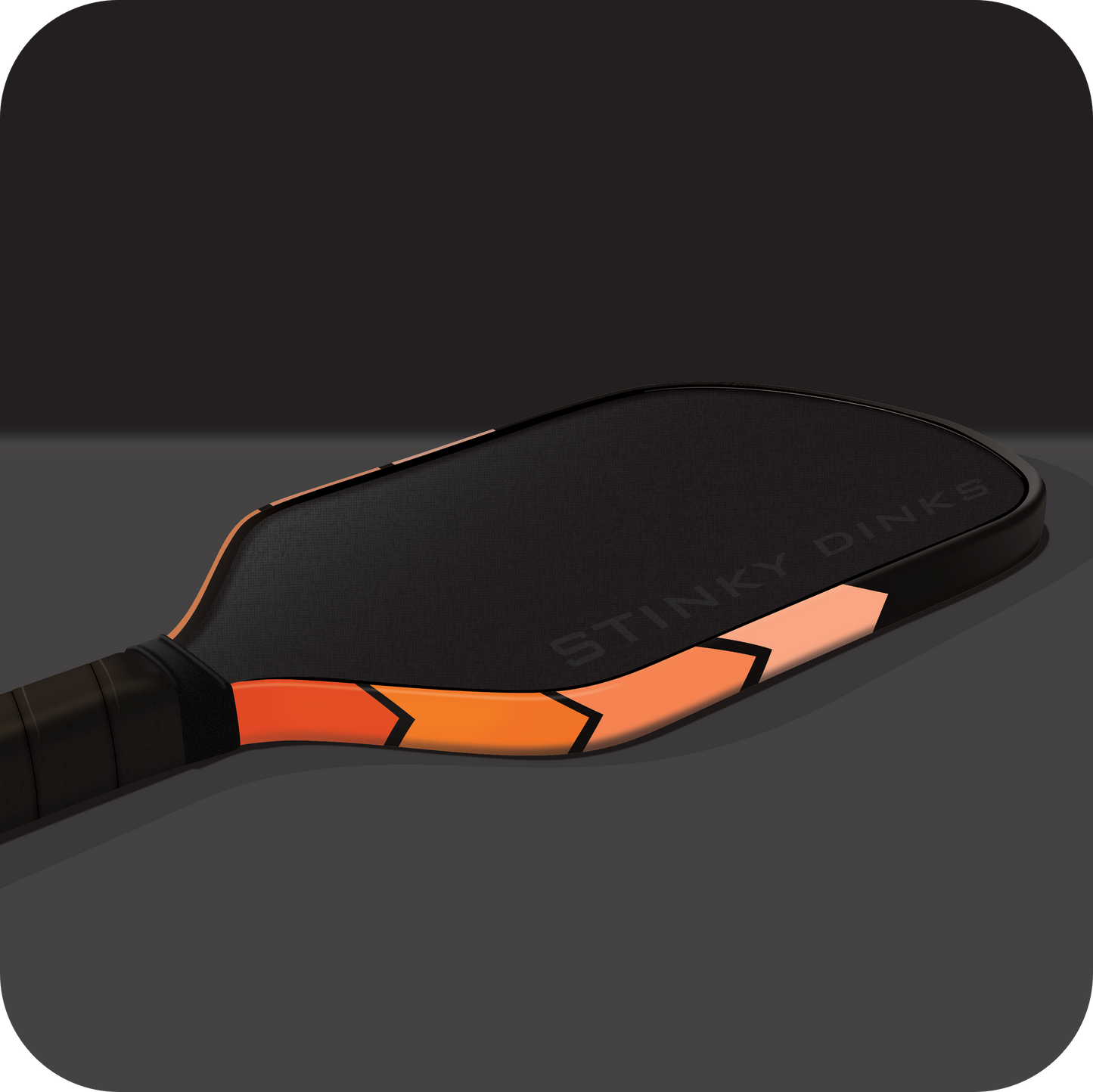 Arrows orange gradient with black (2 pack)