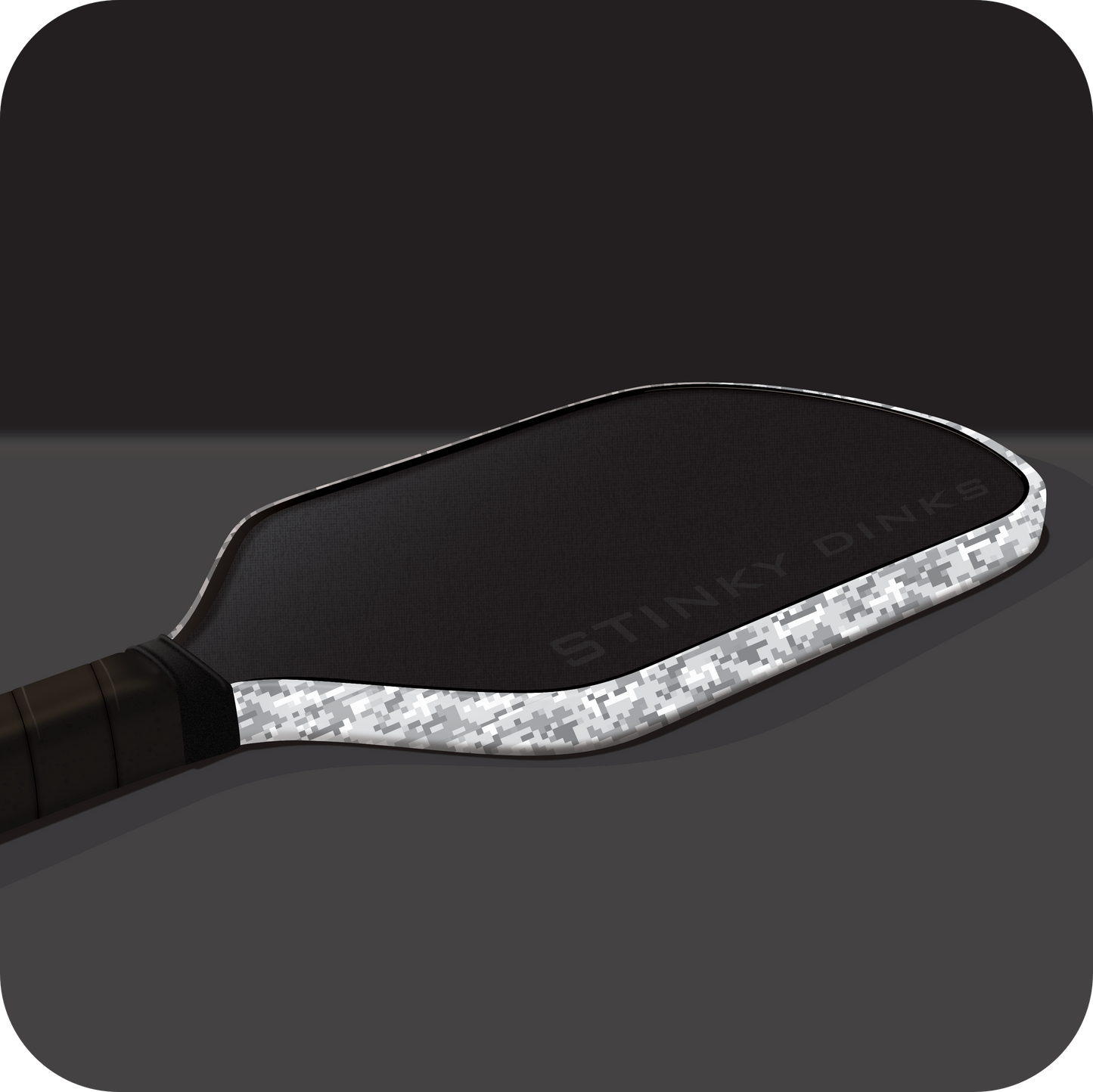 Digital Camo white edge wrap (3 pack)