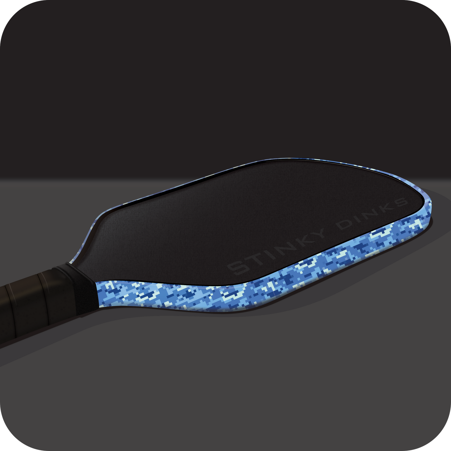 Digital Camo blue edge wrap (3 pack)