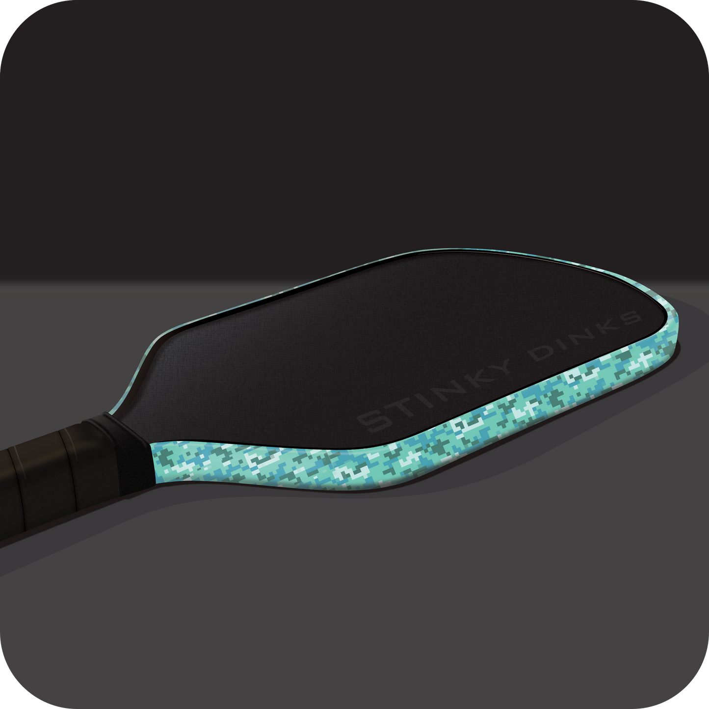 Digital Camo teal edge wrap (3 pack)