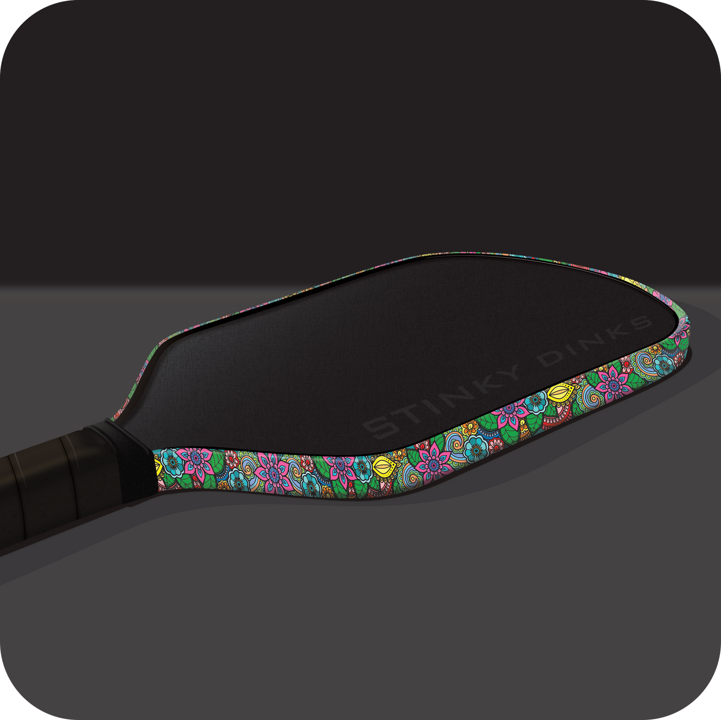 Flower power multicolor edge wrap (3 pack)