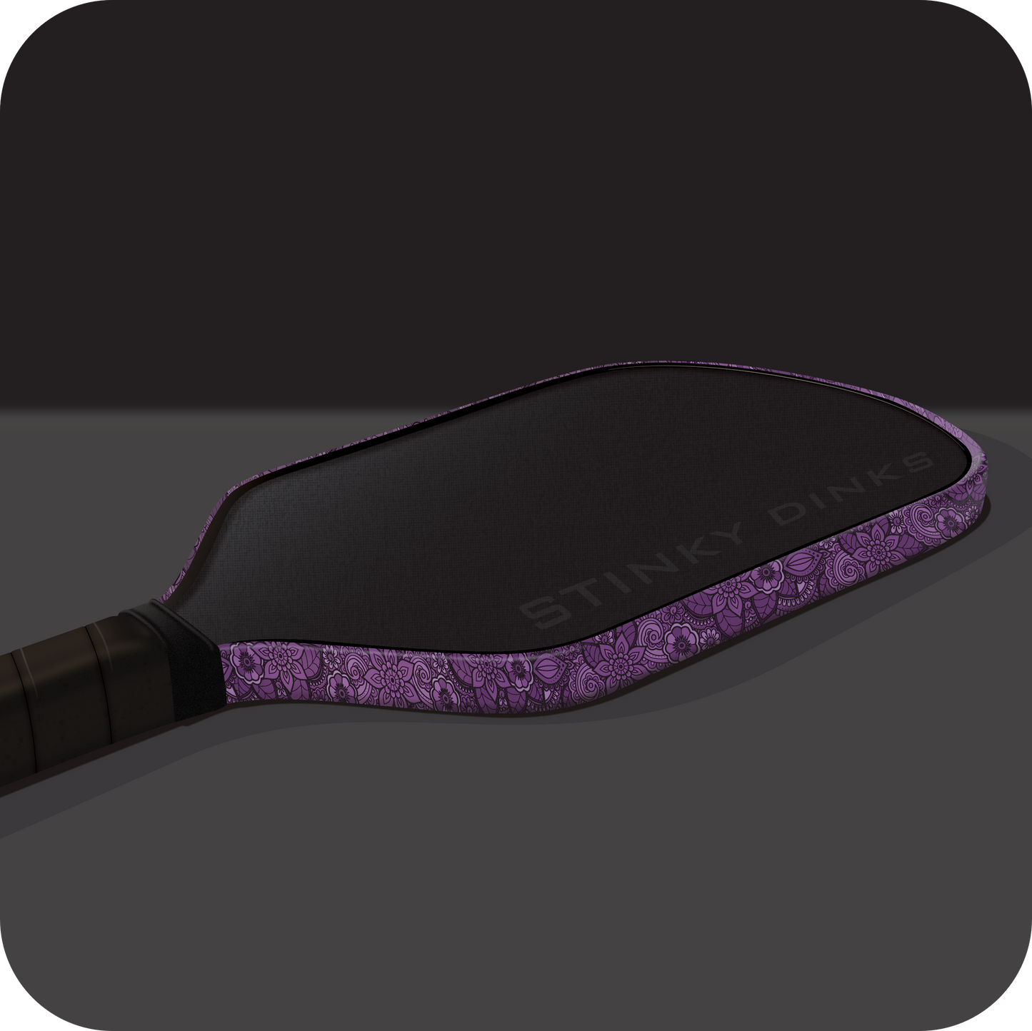Flower power purple edge wrap (2 pack)