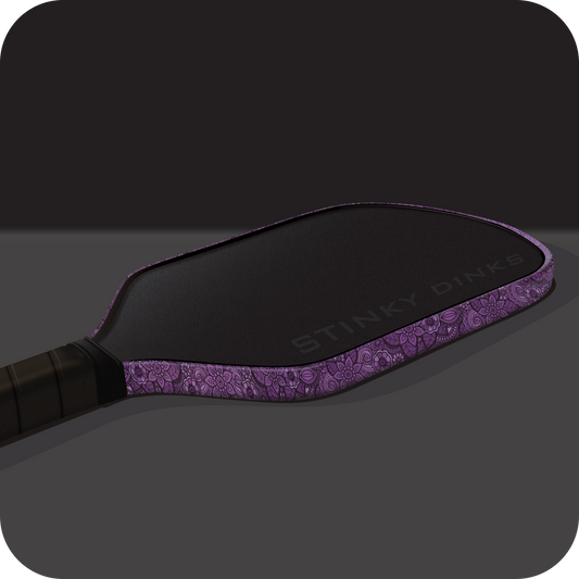 Flower power purple edge wrap (3 pack)