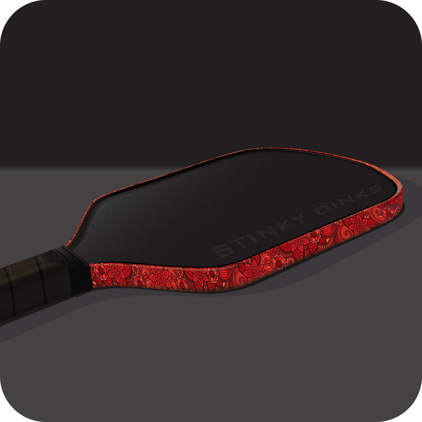 Flower power red edge wrap (3 pack)