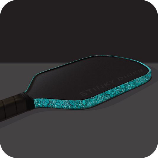 Flower power teal edge wrap (3 pack)