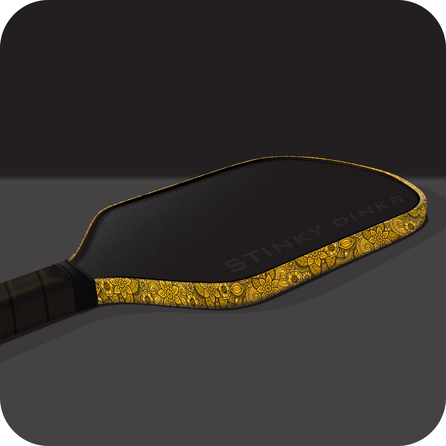 Flower power yellow edge wrap (2 pack)