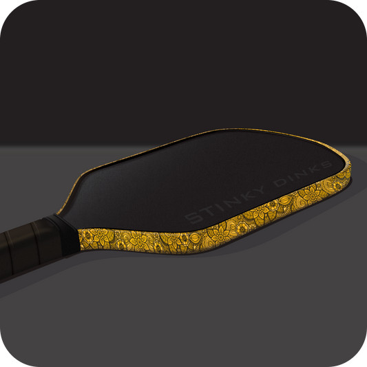 Flower power yellow edge wrap (3 pack)