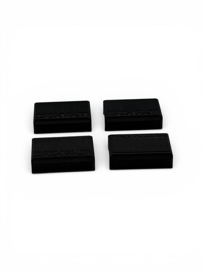 16mm Dinkle Berries plain black 3g (4 pack)
