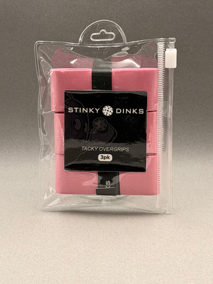 TACKY OVERGRIPS PINK (3 pack)