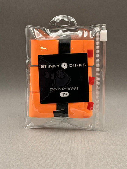 TACKY OVERGRIPS ORANGE (3 pack)