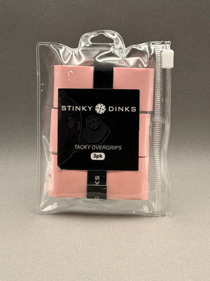 TACKY OVERGRIPS ROSE (3 pack)