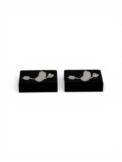 16mm Dinkle Berries logo black 3g (2 pack)