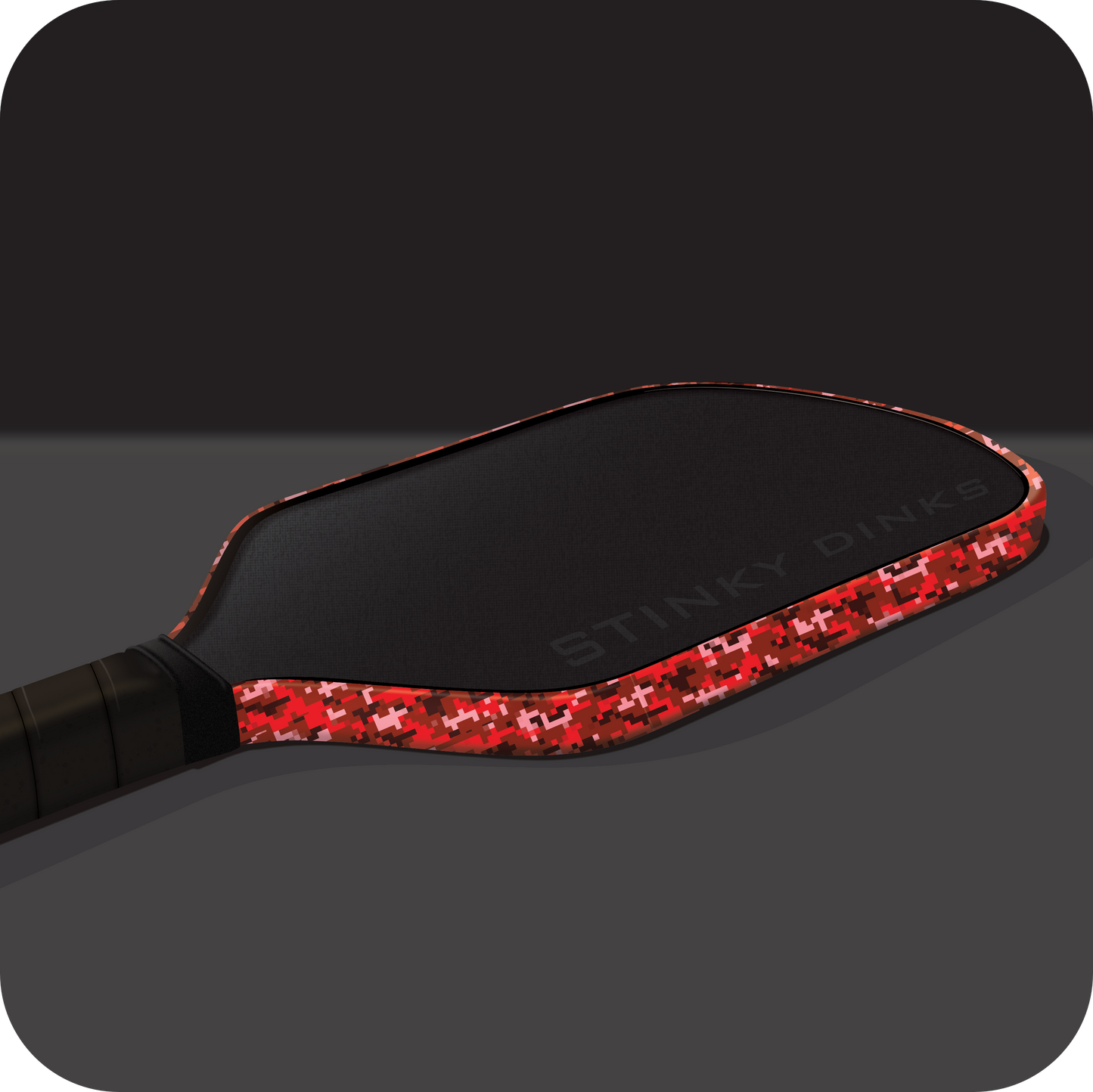 Digital Camo red edge wrap (2 pack)